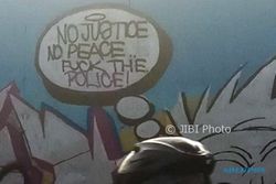 INFRASTRUKTUR SALATIGA : Mural di Salatiga Ini Dianggap Lecehkan Polisi
