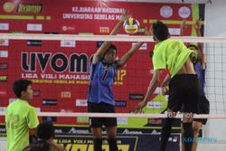 LIGA VOLI MAHASISWA : UTP Tantang UNS B di Semifinal