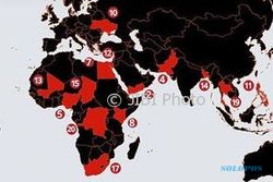 20 Negara Tujuan Wisata Paling Berbahaya di Dunia