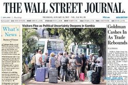 Koran Wall Street Journal Edisi Eropa & Asia Berhenti Cetak