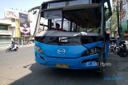 KECELAKAAN SEMARANG : Sopir Ugal-Ugalan, BRT Sebabkan Kecelakaan Karambol