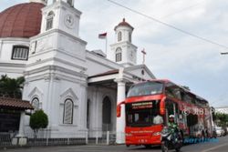 Kota Lama Bebas Kendaraan Berat, Bahkan Bus Trans Semarang