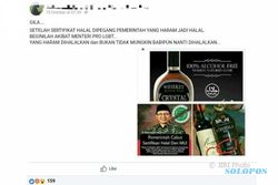 LPPOM MUI Bantah Terbitkan Sertifikat Halal untuk Whiskey Arkey
