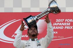 FORMULA ONE 2017 : Juara GP Jepang, Hamilton di Ambang Juara Dunia