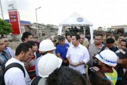 PEMBANGUNAN SEMARANG : Progress Jalan Kampung Bahari Tambaklorok Kecewakan Wali Kota
