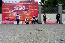 KEJUARAAN PETANQUE : Ganda Putra Sragen Melaju ke Semifinal