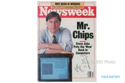 Majalah Bertanda Tangan Steve Jobs Terjual Rp600 Juta