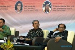 FOTO KAMPUS DI SEMARANG : Ika Undip Seminar, Tokoh Nasional Hadir
