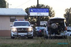 Penembakan Brutal Terjadi di Texas, 26 Jemaah Gereja Tewas