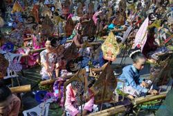 Amazing, 1.000 Dalang Cilik Beraksi di Jogja International Heritage Festival