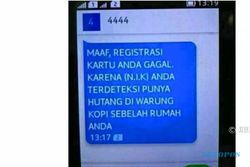 MEME TERBARU : Kocaknya Meme SMS Balasan Ngawur saat Registrasi Kartu SIM