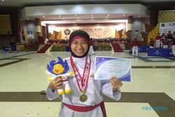 KAMPUS DI SEMARANG : Mahasiswi Pesilat Polines Raih Juara Dunia