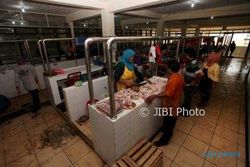 Ada Ruang "Akuarium" Khusus Pedagang Daging dan Ikan di Pasar Kadipolo Solo