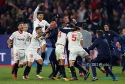 LIGA CHAMPIONS : Ternyata! Ini yang Menginspirasi Kebangkitan Sevilla Saat Lawan Liverpool