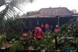 ANGIN KENCANG SRAGEN : Korban Lisus Sribit Bertambah Jadi 41 Rumah Rusak