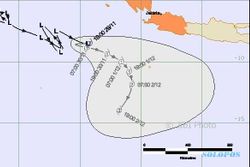 Siklon Tropis Cempaka Melemah, BMKG Temukan Siklon Dahlia
