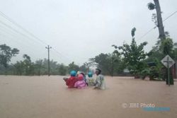 BENCANA WONOGIRI : Total 14 Kecamatan Dilanda Banjir dan Tanah Longsor