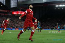 Dwigol Mohamed Salah Dorong Liverpool Merangsek ke Tiga Besar Liga Inggris