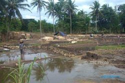 Hujan Deras Berakibat 7 Titik Bencana di Gunungkidul