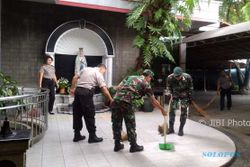 Natal 2017 Usai Kodim & Polresta Surakarta Bersihkan Gereja