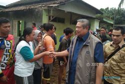 BENCANA PACITAN : SBY Teringat Pernah Jadi Korban Banjir Pacitan