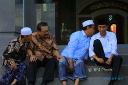 Presiden Jokowi Disambut Salawat Santri Ponpes Tremas Pacitan