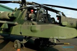 FOTO ALUTSISTA TNI : Kerennya Heli Apache Baru Penerbad