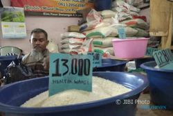 Beras Premium di Jogja Melambung Menjadi Rp15.000 per Kilogram