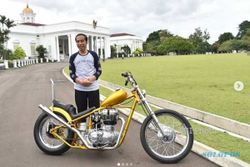 70% Handmade, Ini Biaya Bikin Motor Chopperland Seperti Milik Jokowi