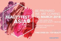 Pengin Info Kecantikan Terkini? Yuk Ikut Beauty Fest Asia 2018