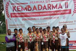 SMP IT Nur Hidayah Solo Pertahankan Gelar Juara Umum di Kemah Bakti Dasa Dharma 2018