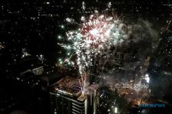 Kembang Api Malam Tahun Baru di Swiss-Belboutique Jogja Diklaim Terbesar dan Terlama