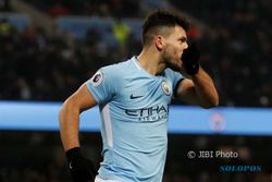 Aguero Cetak Gol Perdana Saat City Bekuk Fulham 3-0 Tanpa Balas