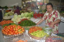 KOMODITAS PANGAN : Terkerek Naik, Ini Harga Cabai Rawit di Pasar Sukoharjo