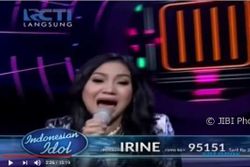 INDONESIAN IDOL 2018 : Nyanyikan Lirik Benci Jadi Banci, Irine Kepleset Lidah?