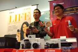 Canon EOS M100, Kamera Mirrorless Fashionable untuk Anak Muda