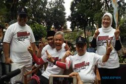 PILKADA 2018 : Deklarasi Kampanye Damai, 2 Paslon Pilgub Jateng Keliling Semarang