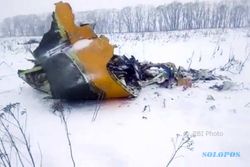 Jet Jatuh di Moskow, 71 Penumpang Tewas