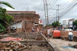 Belum Ada Kesepakatan, Pembangunan Ruko di Sumberejo Klaten Sudah Jalan