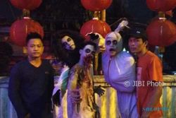 Hiii, Ada Hantu Gentayangan di Festival Lampion Pasar Gede Solo