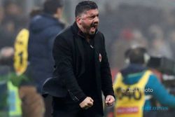 AS Roma Vs AC Milan, Uji Keganasan Tangan Dingin Gattuso di Olimpico