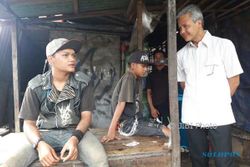 PILKADA 2018 : Kampanye di Jepara, Ganjar Sambangi Pasar dan Jumpa Anak Punk