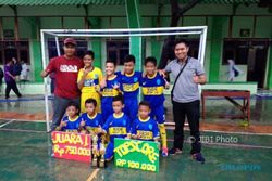 SD Muhammadiyah 16 Solo Pertahankan Gelar Juara Turnamen Sepak Bola MAJUSKA II