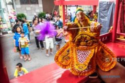FOTO IMLEK 2018 : Wayang Potehi di Pecinan Semarang