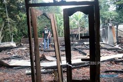 KEBAKARAN SRAGEN : Rumah Terbakar Tengah Malam, Pasutri Meninggal Terpanggang