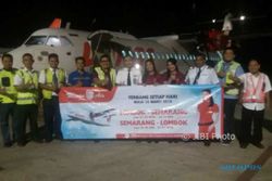 Wings Air Buka Penerbangan Semarang-Lombok