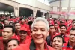 PILKADA 2018 : Ganjar Sebut Kader PDIP Banjarnegara Punya Semangat Menyala