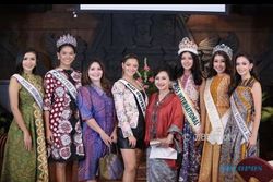 3 Ratu Kecantikan Dunia Rayakan Hari Perempuan Sedunia di Indonesia