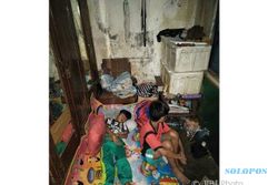 KEMISKINAN SOLO : Nenek dan 2 Cucunya di Mangkubumen Ini Bertahan Hidup dari Kedermawanan Tetangga