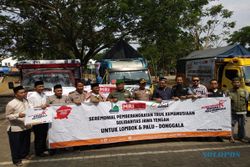 ACT Solo dan Semarang Kirim 9 Truk Bantuan ke Sulteng dan Lombok